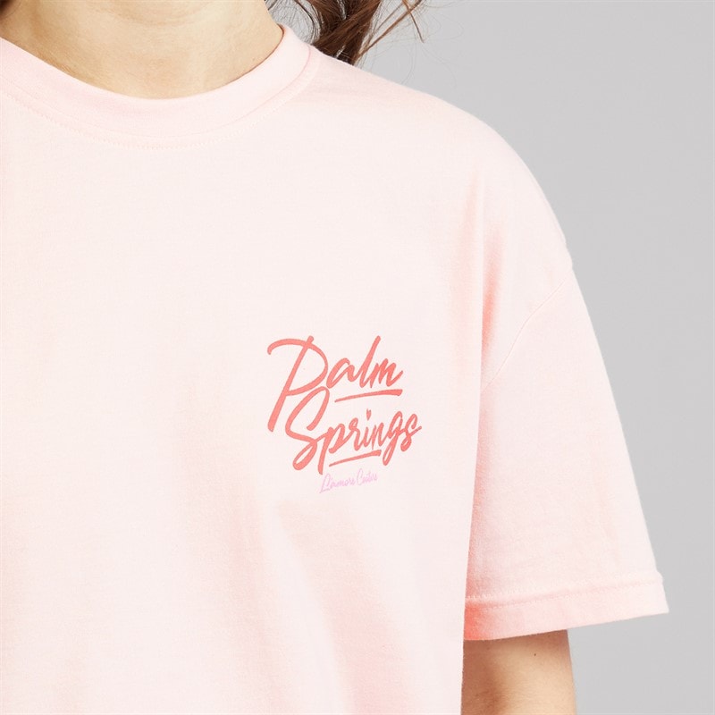 L'amore Couture Womens Skiathos T-Shirt Pink - Image 5