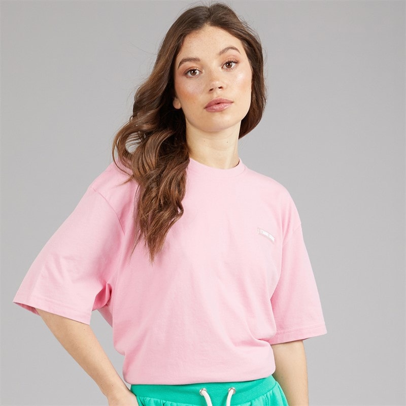L'amore Couture Womens Mouro T-Shirt Pink - Image 3