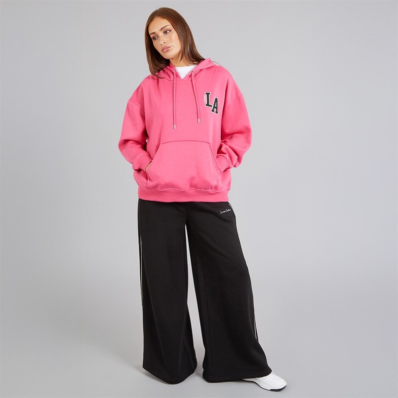 L'amore Couture Womens Estelas Hoodie Pink - Image 4