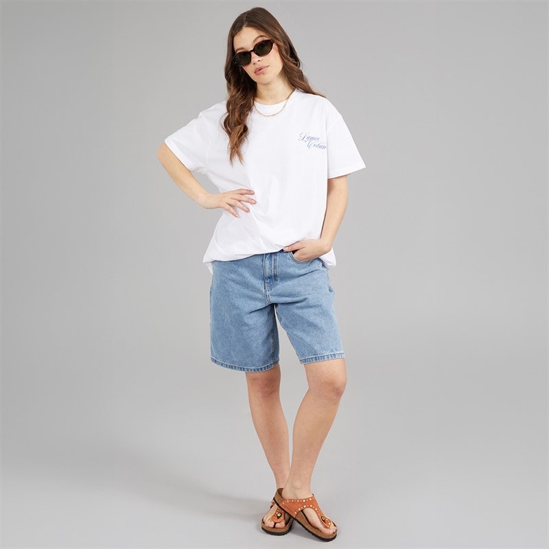L'amore Couture Womens Milos T-Shirt White - Image 4