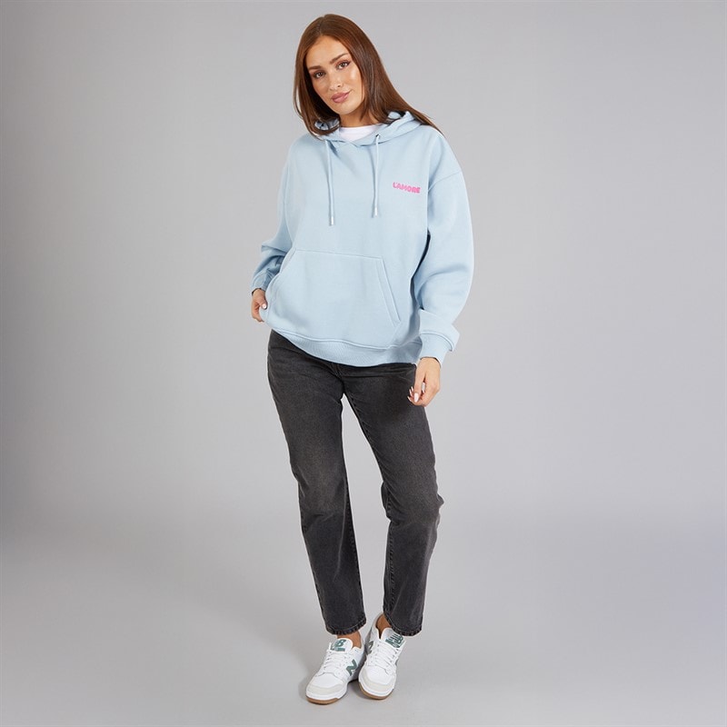 L'amore Couture Womens Medora Hoodie Blue - Image 4