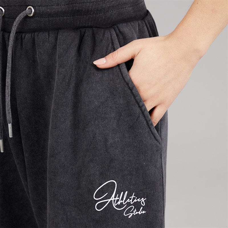 L'amore Couture Womens Izaro Joggers Black - Image 3