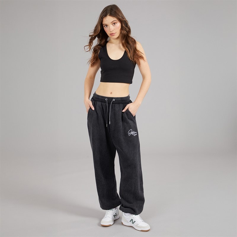 L'amore Couture Womens Izaro Joggers Black - Image 4