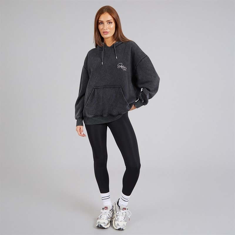 L'amore Couture Womens Herbosa Hoodie Black - Image 4