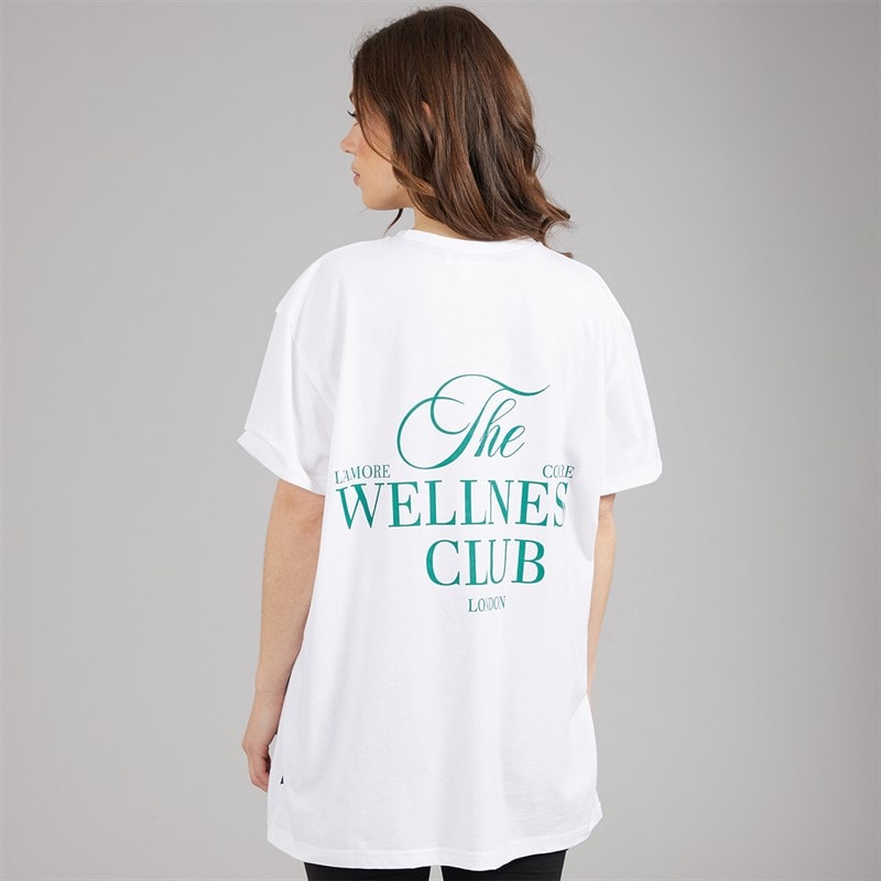 L'amore Couture Womens Vambelle T-Shirt White - Image 3
