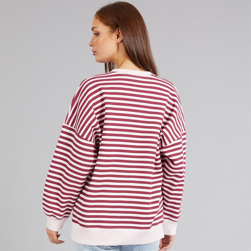 L'amore Couture Womens Marina Sweatshirt Pink - Image 2