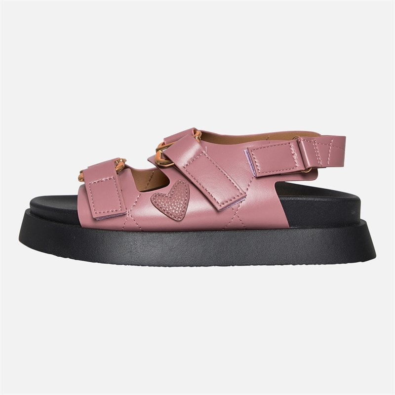 L'amore Couture Womens Alara Sandals Pink - Image 2