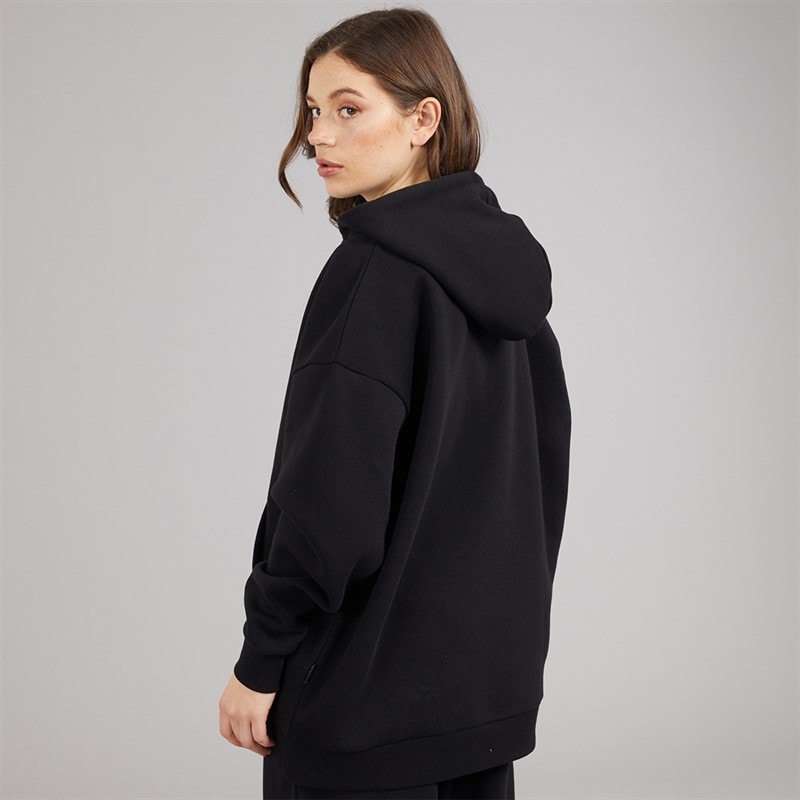 L'amore Couture Womens Nera Print Hoodie Black - Image 2