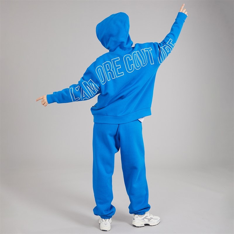 L'amore Couture Womens Comacina Tracksuit Blue - Image 2