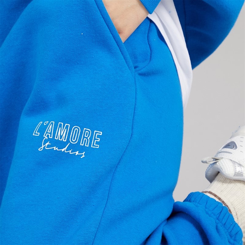 L'amore Couture Womens Comacina Tracksuit Blue - Image 5