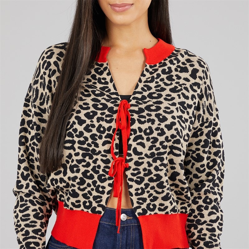 L'amore Couture Womens Gigi Cardigan Print - Image 3