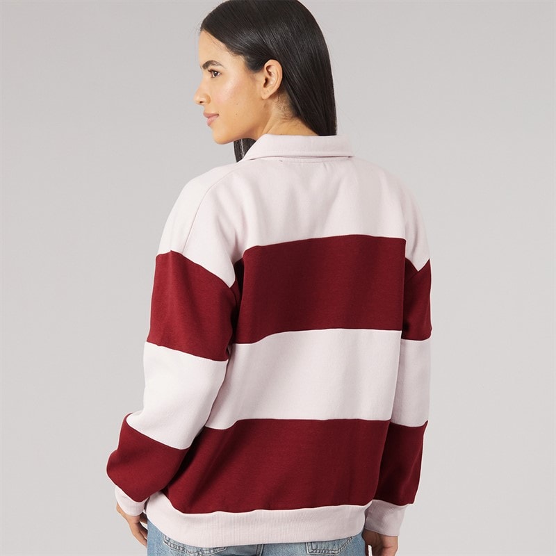 L'amore Couture Womens Tabarca Sweatshirt Stripe - Image 2