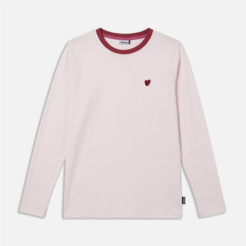 L'amore Couture Womens Eleadora Three Pack Long Sleeve T-Shirts Stripe/Pink/Violet - Image 3