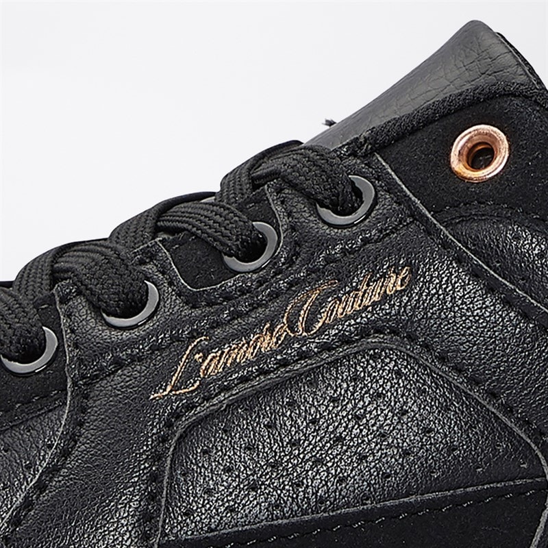 L'amore Couture Womens Eden Trainers Black/Black - Image 5