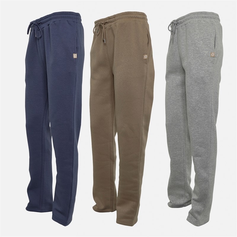 JUICE Mens Conti Three Pack Joggers Vintage Indigo /Grey Marl/Stone - Image 3
