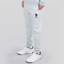 U.S. POLO ASSN. Boys Player 3 LB Joggers Mid Grey Marl