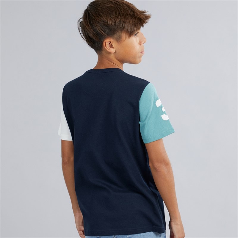 U.S. POLO ASSN. Boys Player 3 T-Shirt Dark Sapphire Navy - Image 2