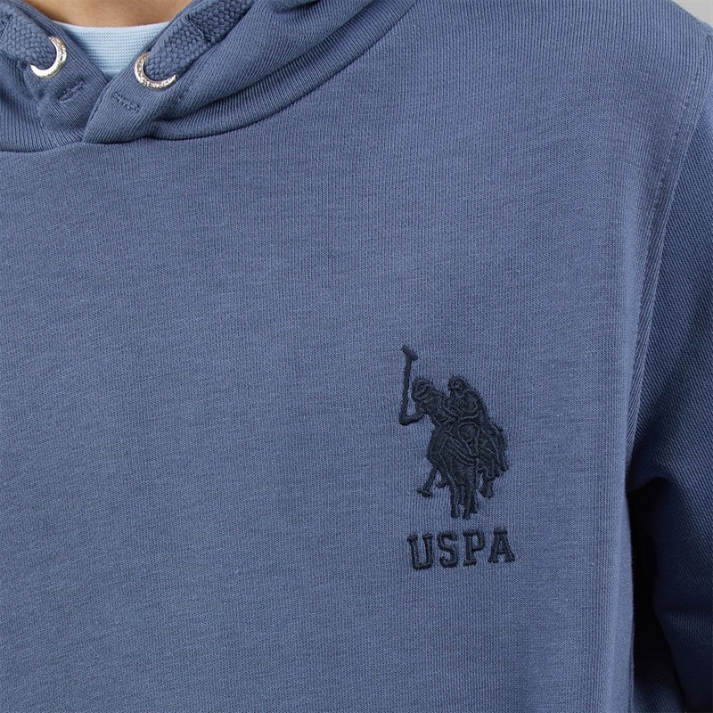 U.S. POLO ASSN. Boys Player 3 LB Hoodie Vintage Indigo - Image 3