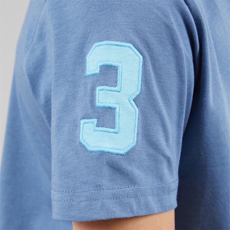 U.S. POLO ASSN. Boys Player 3 T-Shirt Blue Horizon/Air Blue Dhm - Image 5