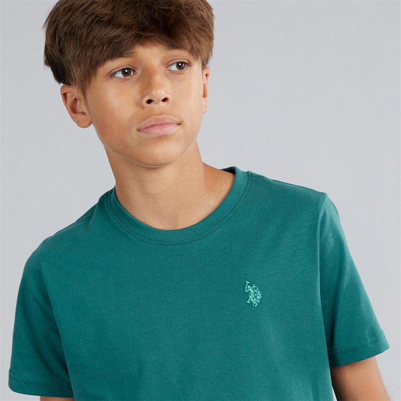U.S. POLO ASSN. Boys DHM T-Shirt Mediterranea - Image 3