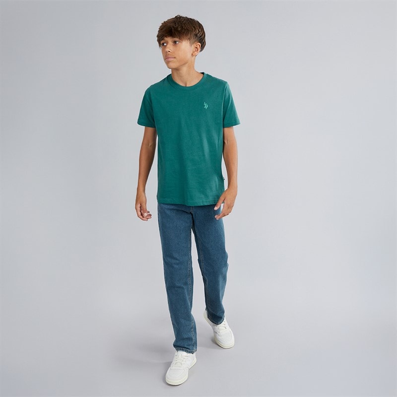 U.S. POLO ASSN. Boys DHM T-Shirt Mediterranea - Image 4