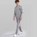 U.S. POLO ASSN. Boys Player 3 Hoodie And Joggers Tracksuit Skyrocket
