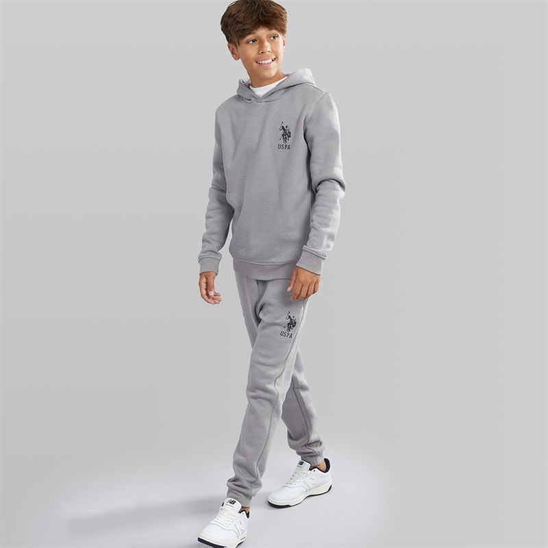 U.S. POLO ASSN. Boys Player 3 Hoodie And Joggers Tracksuit Skyrocket