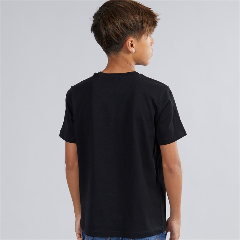 U.S. POLO ASSN. Boys Signature Arch T-Shirt Black - Image 2