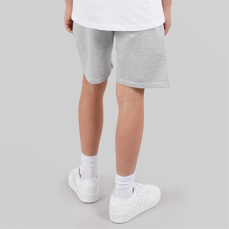 U.S. POLO ASSN. Boys DHM LB Sweat Shorts Mid Grey Marl - Image 2