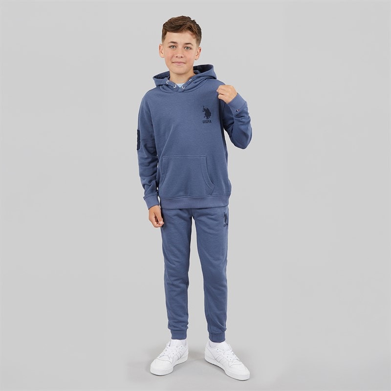 U.S. POLO ASSN. Boys Player 3 LB Joggers Vintage Indigo - Image 4