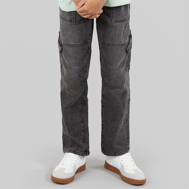U.S. POLO ASSN. Boys Cargo Jeans Dark Space