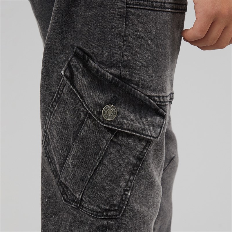 U.S. POLO ASSN. Boys Cargo Jeans Dark Space - Image 5