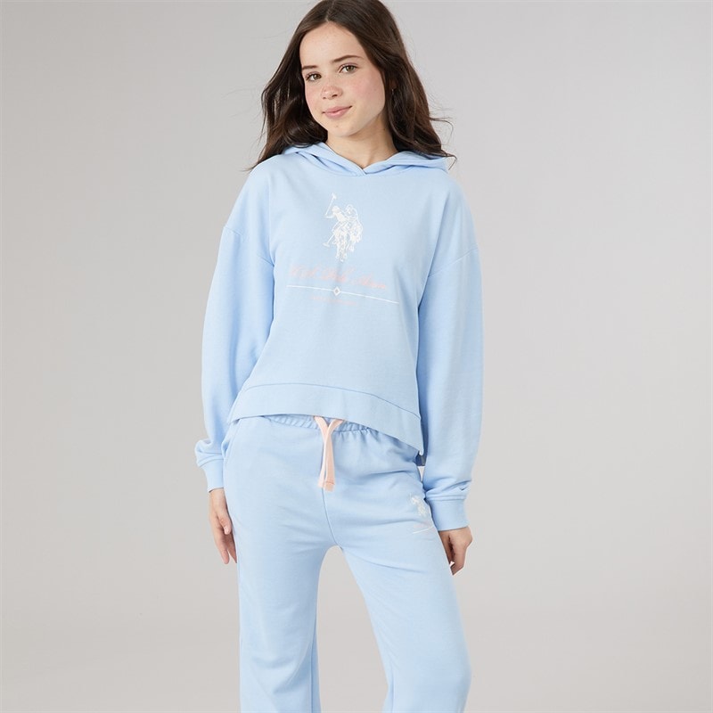 U.S. POLO ASSN. Girls Hoodie And Joggers Set Windsurfer - Image 3