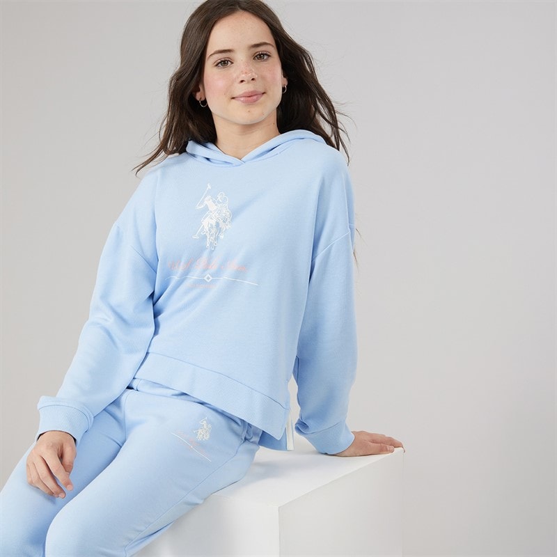 U.S. POLO ASSN. Girls Hoodie And Joggers Set Windsurfer - Image 5