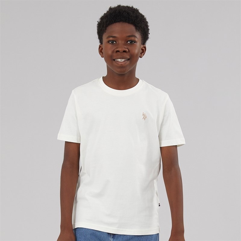 U.S. POLO ASSN. Boys T-Shirt Whisper White