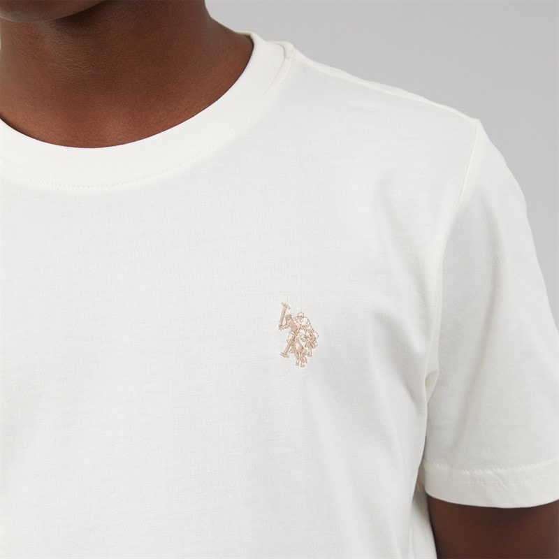 U.S. POLO ASSN. Boys T-Shirt Whisper White - Image 3