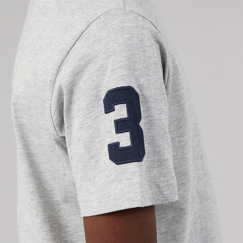 U.S. POLO ASSN. Boys Player 3 T-Shirt Mid Grey Marl - Image 5