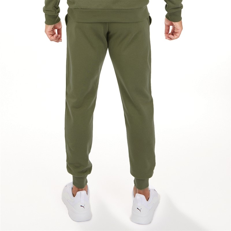 Under Armour Mens UA Rival Fleece Joggers Marine OD Green/White - Image 2