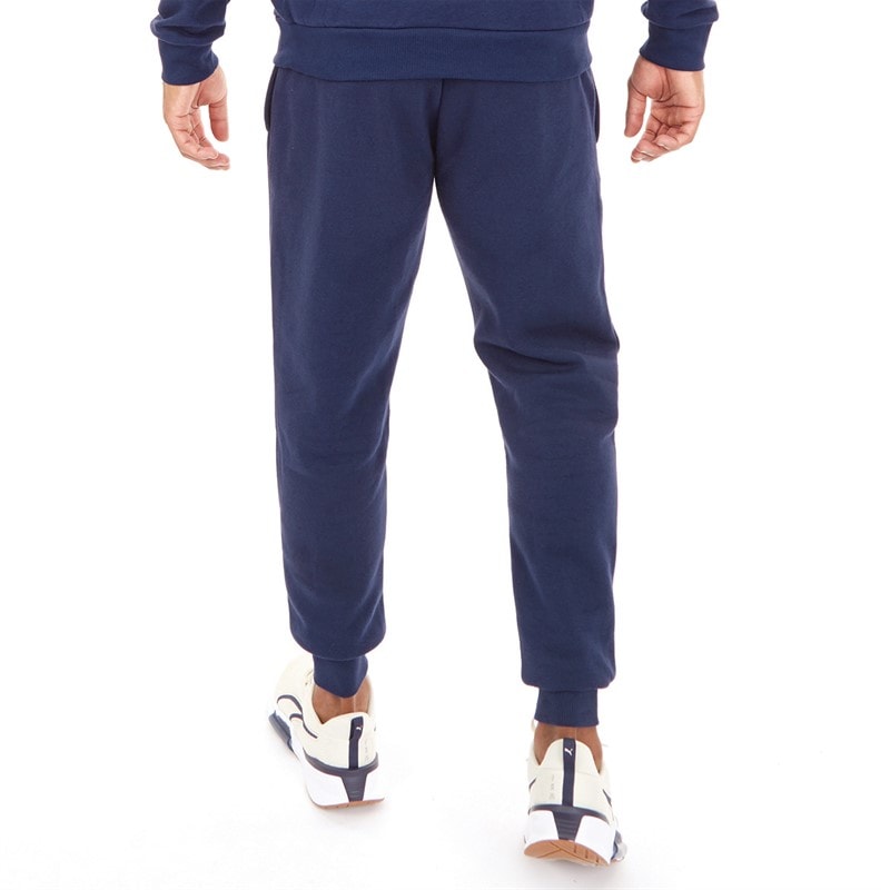 Under Armour Mens UA Rival Fleece Joggers Midnight Navy/White - Image 2