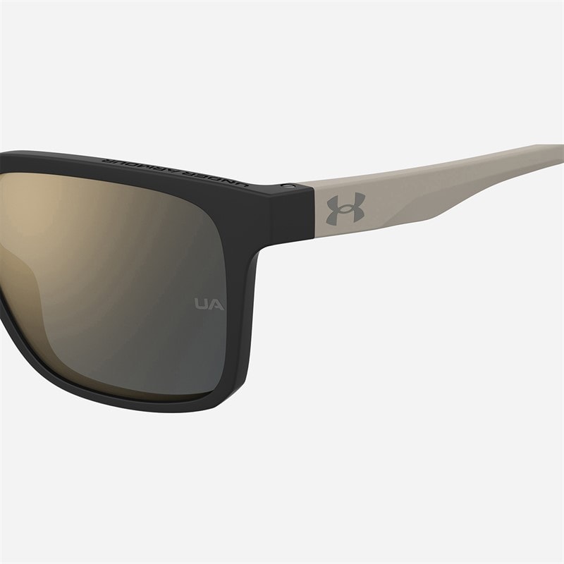 Under Armour Mens Sunglasses Matte Black Beige - Image 4