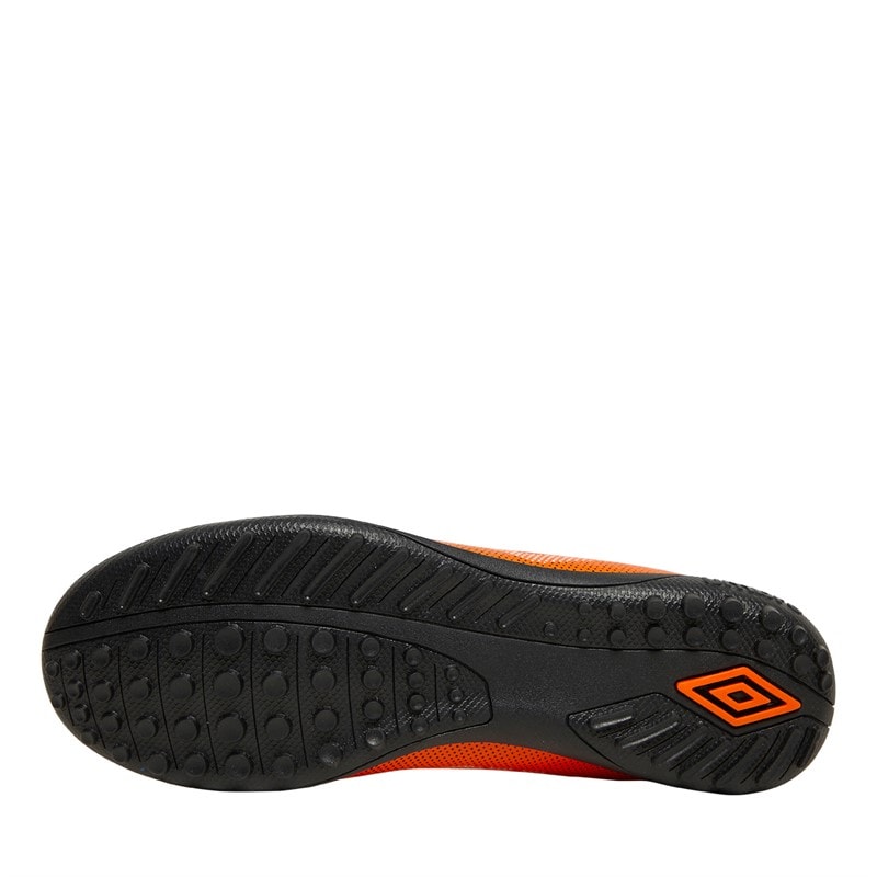 Umbro Junior Velocita Matrix 1.0 TF Astro Football Boots Dragon Fire/White/Black - Image 2