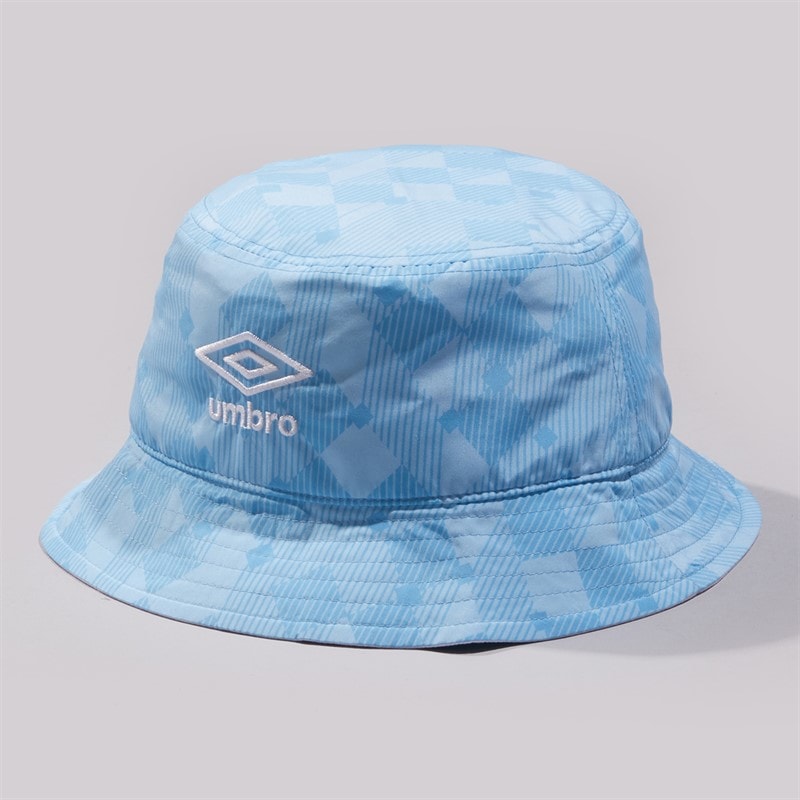 Umbro Mens Copa Bucket Hat Cool Blue
