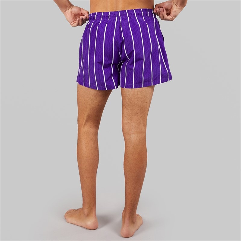 Umbro Mens Azur Swim Shorts Blue/Sulphur/White - Image 2