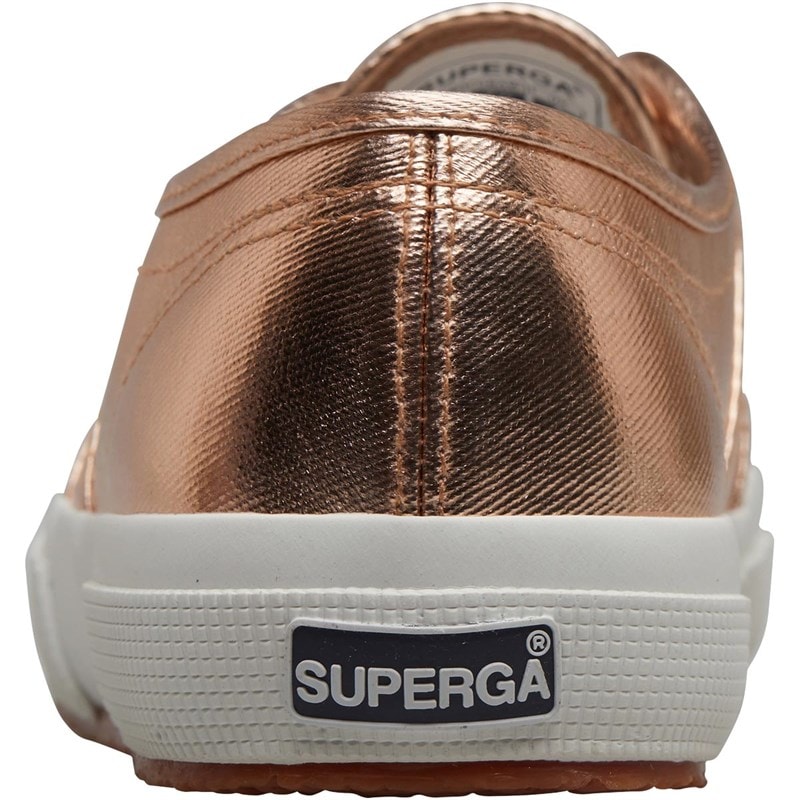 Superga Womens 2750 COTMETU Pumps Rose Gold - Image 3