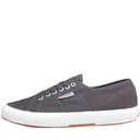 Superga 2750 Cotu Classic Canvas Pumps Dark Grey Iron
