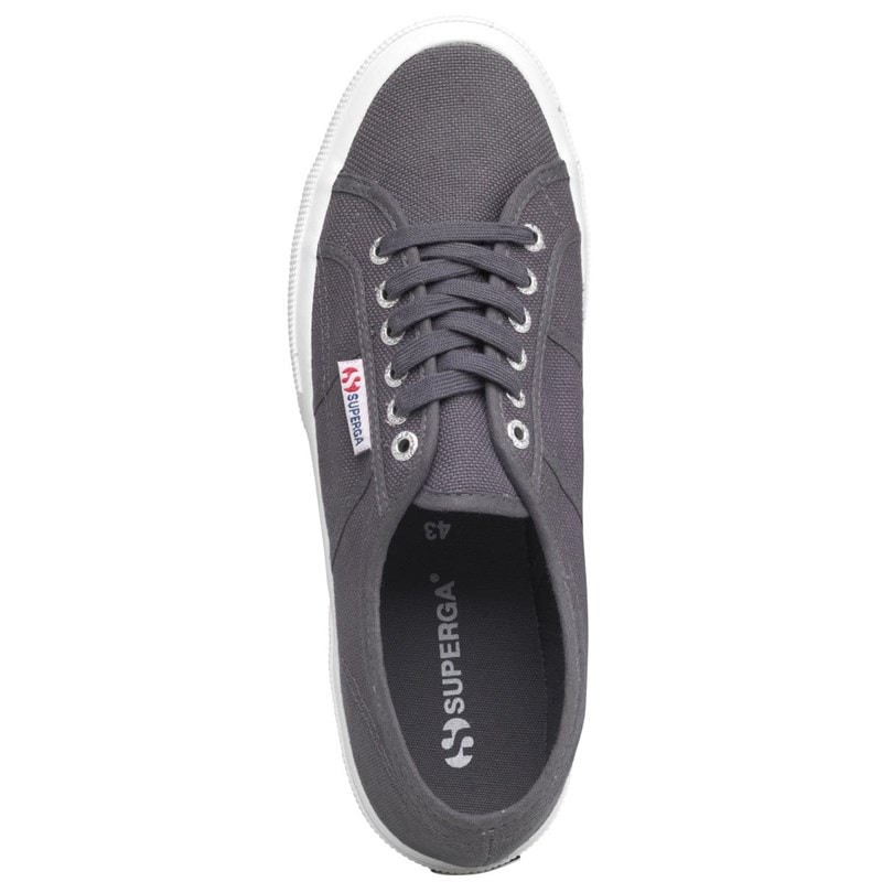 Superga 2750 Cotu Classic Canvas Pumps Dark Grey Iron - Image 4