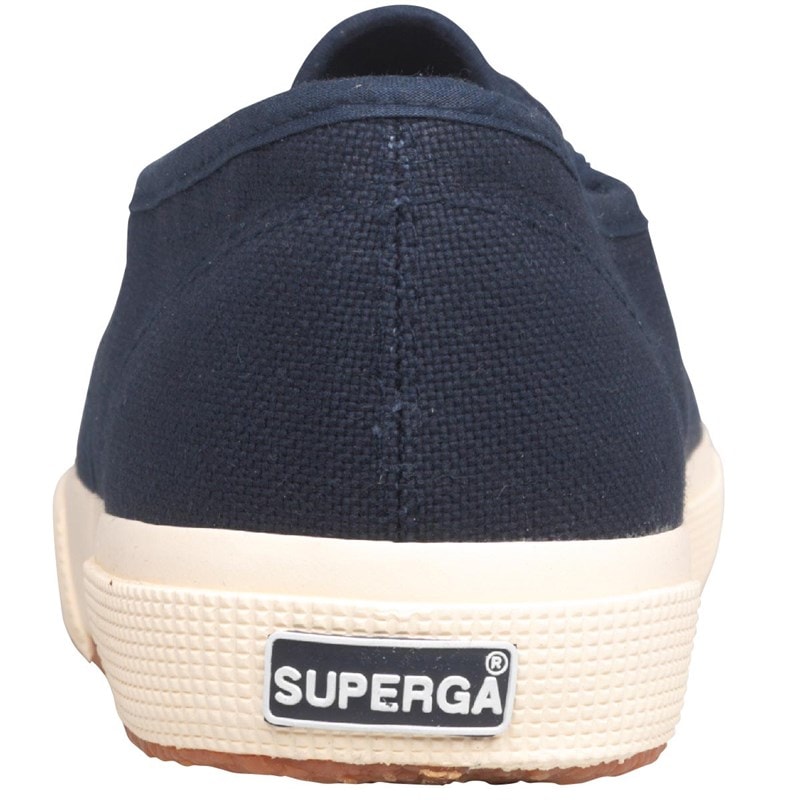 Superga 2750 Cotu Classic Canvas Pumps Navy/White - Image 3