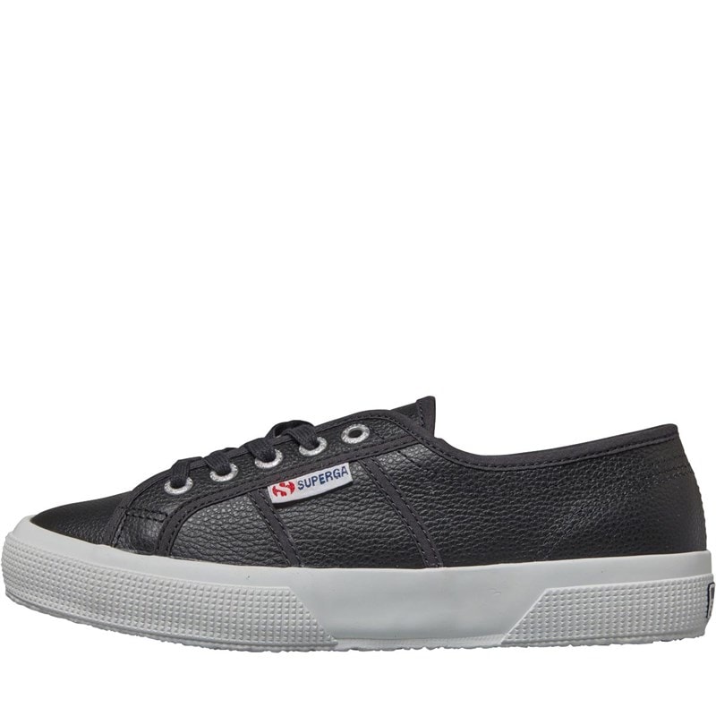 Superga Womens 2750 EFGLU Pumps Trainers Black/White