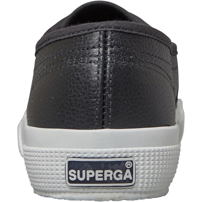 Superga Womens 2750 EFGLU Pumps Trainers Black/White - Image 3