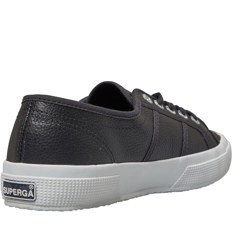 Superga Womens 2750 EFGLU Pumps Trainers Black/White - Image 5